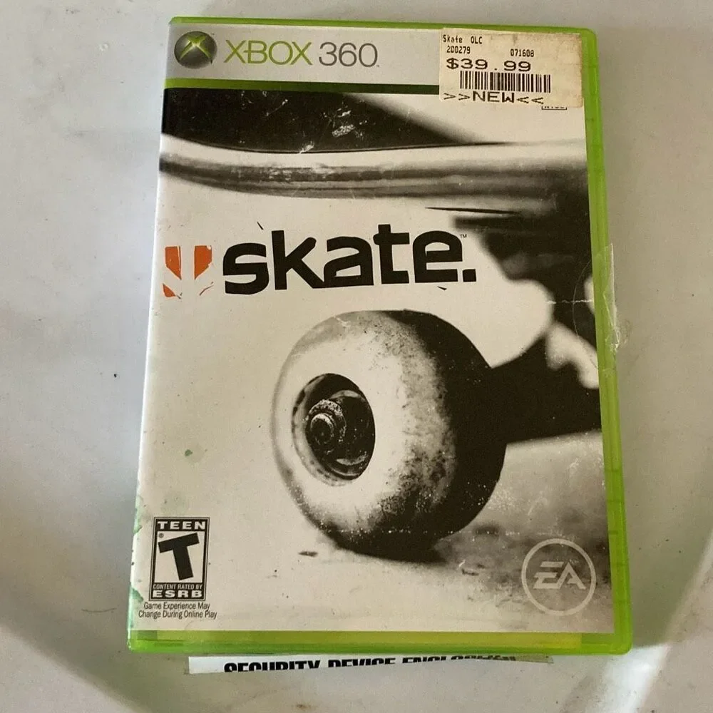 Skate Xbox 360 Game Complete w/ Case & Manual EA Sports Tested
